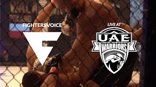 Tarek Suleiman post-fight interview at UAE Warriors 13