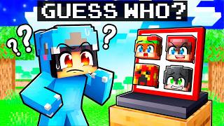 Minecraft But GUESS WHO With CRAZY FAN GIRL?