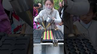 🥰 Satisfying with street food 🥳 #streetfood #satisfying #satisfyingvideo