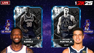 *LIVE* DIAMOND MPJ AND JULIUS RANDLE DEBUT | NBA 2K25 MYTEAM