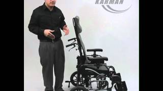 VIP-515 Lightweight Tilt-in-Space - by Karman Healthcare #lightweight #wheelchair