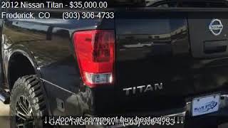 Nissan Titan SL 4Wd Lifted 4x4 Crew Cab V8 for sale in