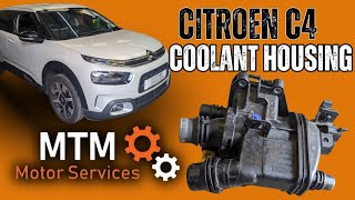 Citroen C4 coolant housing replacement