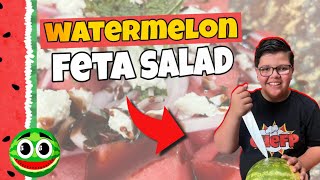 Watermelon 🍉 Feta Salad 🥗