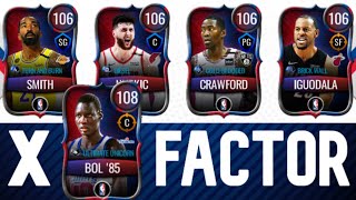 NEW NBA RETURNS: X-FACTOR EVENT BREAKDOWN! NBA LIVE MOBILE 20