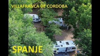 Van Madrid met de camper naar Camping La Albolafia in Villafranca bij Cordoba in Spanje