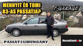 MENNYIT ÉR TOMI B3-AS PASSATJA? TE VENNÉL 30 ÉVES AUTÓT?