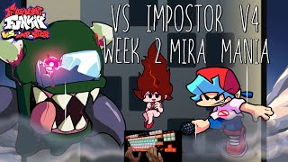 (Week 2) Green Impostor Vs BF (FNF Vs Impostor V4) (HANDCAM)