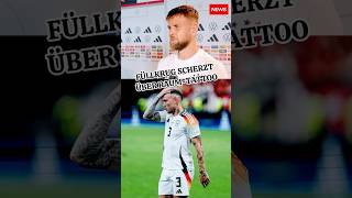 NICLAS FÜLLKRUG SCHERZT ÜBER DAVID RAUM-TATTOO ⚽️🔥 DFB Team Die Nationalmannschaft Germany Football