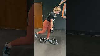 Single leg RDL with foot bridge