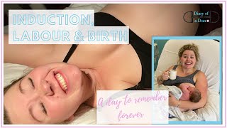 INDUCTION, LABOUR & BIRTH ~ 3 days in hospital and I bit the doctor!! ~ Diary Of A Dun