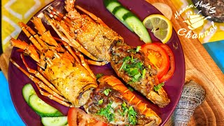 إستاكوزا بالمشروم والكريمة 🦞 ( لوبستر أو جراد البحر ) والطعم يجنن 🧡