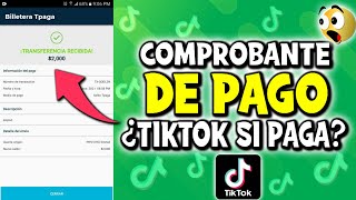 ✔RECIBIENDO MI PRIMER PAGO DE TIKTOK - COMO GANAR DINERO EN TIKTOK🔥