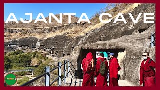 Ajanta Caves | UNESCO World Heritage Site | 29 Rock-Cut Buddhist Cave Monuments | Full Walking tour