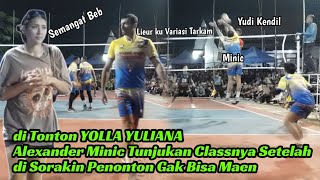 Semi Final || di Sorakin Penonton Gak Bisa Maen Alex Minic Tunjukan Classnya saat Hadapi Yudi Kendil