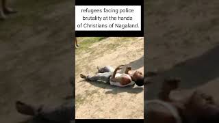 After the fires at Burma Camp in Dimapur  Muslim refugees facing police brutality at Nagaland