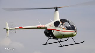 Robinson R22 Beta II Helicopter Stop & Go, etc. @ Gunma Heliport in September 2022