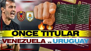 ALINEACION VENEZUELA VS URUGUAY - SE TÚ EL DT