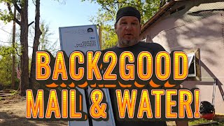 We got mail & water! | Off-grid living, RV life, couple builds