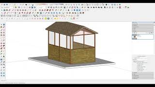 การกำหนด scenes ให้โปรแกรม sketchup