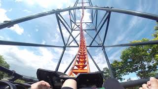 Tigris Front Row Pov Florida's Tallest Launch Coaster Busch Gardens Tampa Bay