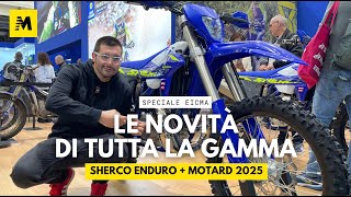 Gamma SHERCO Enduro + Motard 2025 ad Eicma 2024