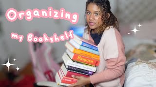 Re-Organizing my Book Shelf and BookCart! Vlogmas Day 20