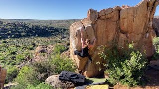 DJ Danger 7A+, Rocklands Bouldering