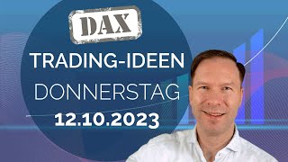 Widerstand DAX bei 15500 nun erreicht | Trading-Ideen zum Donnerstag