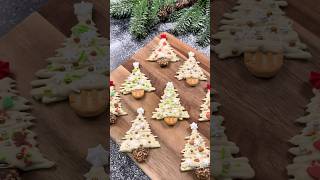 Chocolate Christmas Trees🎄(full recipe in description)