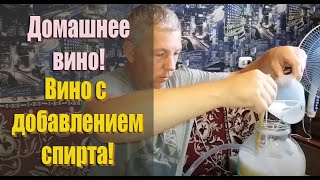 Домашнее вино Бианка ( останавливаю брожение путем спиртования)!