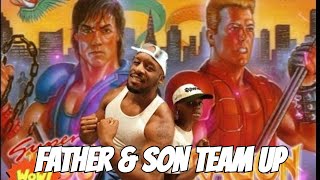 Father & Son Play DOUBLE DRAGON (1987) 2-Player Co-Op!