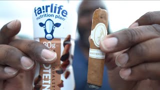 Post-Gym Cigar + Protein Shake: You’ll Never See This Coming! @fairlife