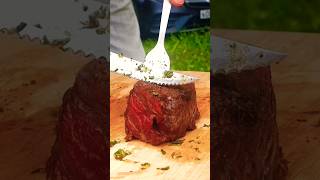 Perfect medium steak - filet mignon