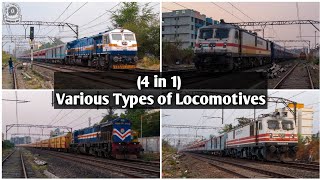 (4 In 1) Nagercoil CSMT + Deccan Queen + Porbandar Secunderabad + Daund Indore