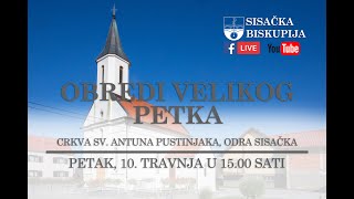 Uživo iz crkve sv. Antuna Pustinjaka u Odri (obredi Velikog petka)