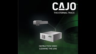 Cajo Tailor - How to clean the lens protective window?