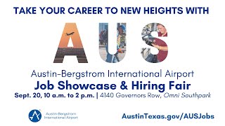 SEPTEMBER 20, 2022: AUS Job Showcase & Hiring Fair