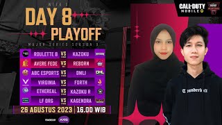 Playoff Week 3 Day 8 - Major Series Season 9  l Garena Call of Duty®: Mobile Indonesia