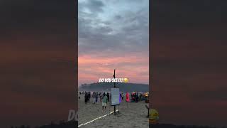 Sunset and one love in Goa.😂😍#goa #funny #prank #beach #sunset