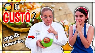 COCINANDO SOPES DE CAMARÓN con CHEF BETTY de MASTERCHEF MÉXICO I Turismo con Pao 😅