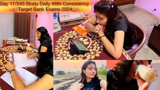 Day 17/245 Study Daily With Consistency ||Target Bank Exams 2024||