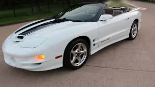 2000 Pontiac TransAm, Convertible, WS6 Performance package, in Texas