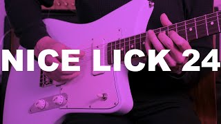 Nice Lick 24: Minor 6th Pentatonic Shred (kind of)