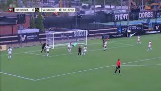 Georgia 1-0 Vanderbilt | SEC | NCAA Women's Soccer 2024