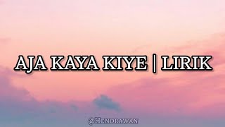 Aja Kaya Kiye | DADIDO. ( Video Lirik )