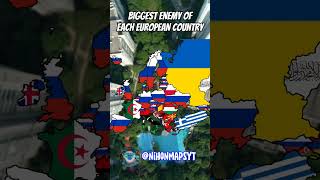 Biggest enemies of each European country