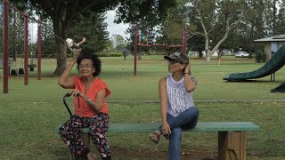 Filipino on Kauai. Island living.  Enjoying this park on the north shore.