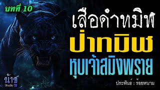 ป่าทมิฬหุบเจ้าสมิงพราย! บทที่ 10 เสือดำทมิฬ | นิยายเสียง🎙️น้าชู