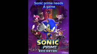 Sonic prime needs a game